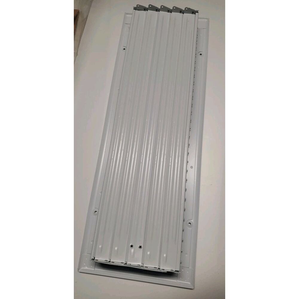 Everbilt 20x6 Ceiling Wall Register Smoothglide Damper E210V White Vent NEW - Picture 4 of 4